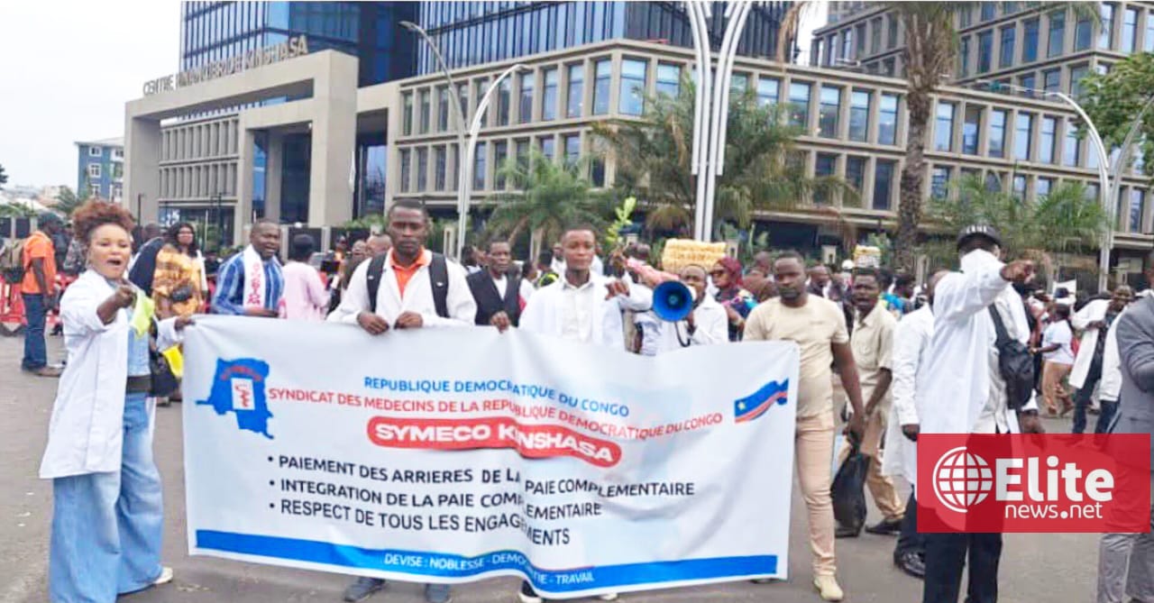 RDC : le Gouvernement annonce l’alignement de 800 médecins à la paie complémentaire et appelle à la suspension de la grève