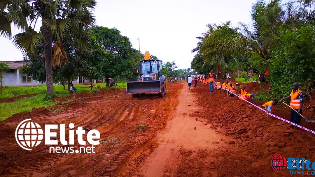 Kasaï : Safrimex démarre les Travaux de la construction et modernisation de l'avenue de l'Assemblée Provinciale dans la commune de Kanzala