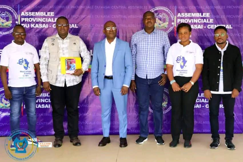 Kasaï-Central : le Président de l'Assemblée provinciale affiche son soutien à la masculinité positive