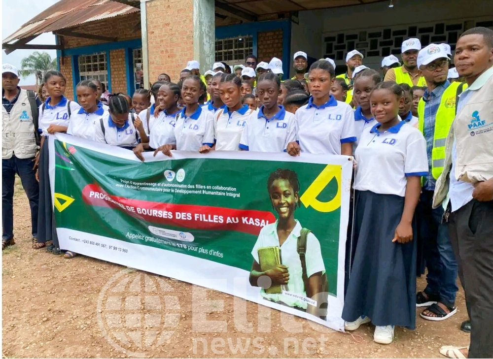 Kasaï  : Démarrage de l’opération d’identification des élèves filles dans le cadre du projet PAAF à Tshikapa