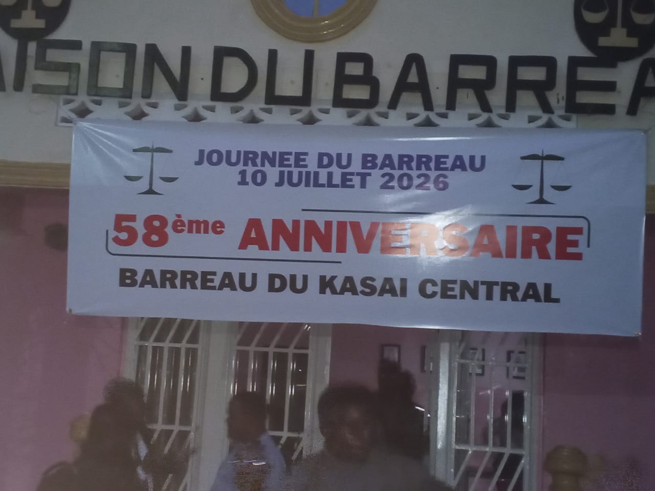 Kananga : le Barreau du Kasaï-Central célèbre les 58 ans du Barreau congolais et appelle à une justice plus accessible