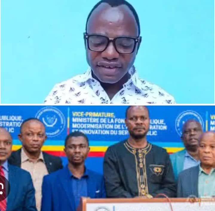 Kasaï : le Président de l'intersyndicale André Nkongolo salue la nomination de Godefroy Matondo membre au Conseil d'administration à la CNSSAP