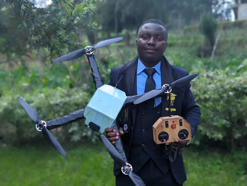Butembo : Un étudiant conçoit un drone de surveillance pour renforcer le système de sécurité des forces de l’ordre