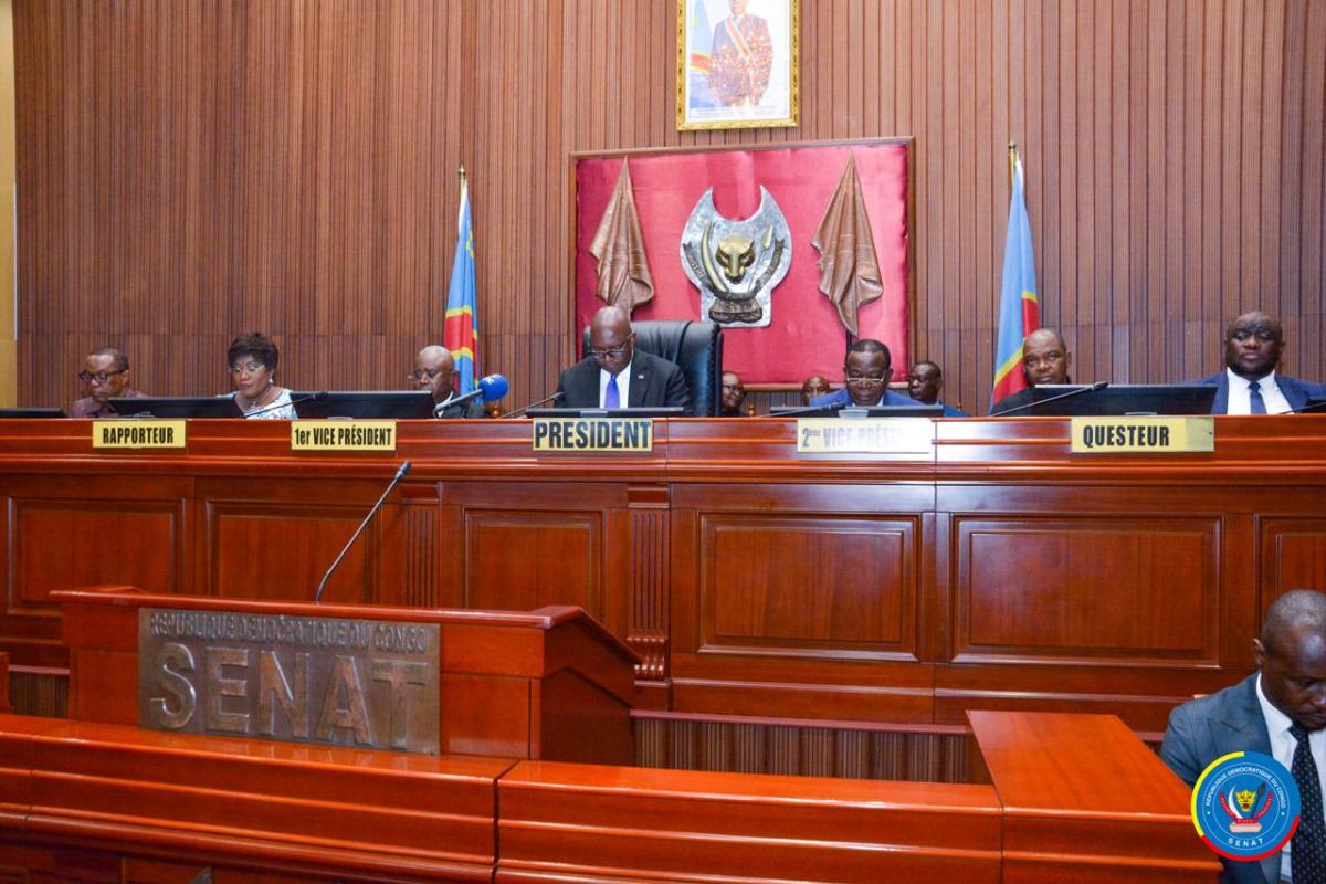 RDC : le Sénat Adopte deux lois clés pour moderniser le secteur bancaire et instaurer les Ordres nationaux